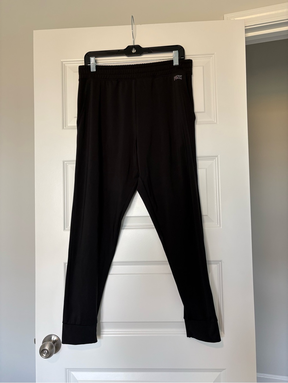 NWOT Pink Active Black Athletic Joggers Y2K 90s Millennial Size XL